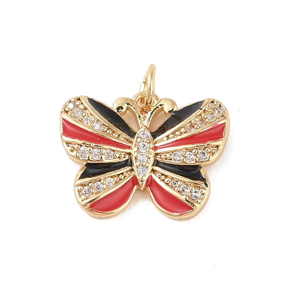 Red and Black Butterfly