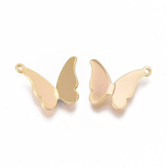 Dainty Butterfly in Motion Charm