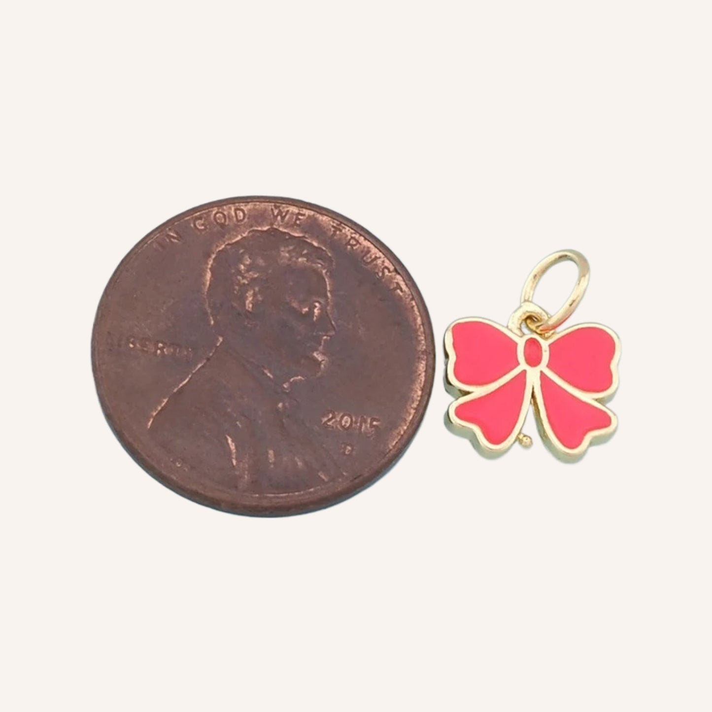 Colored Enamel Bow
