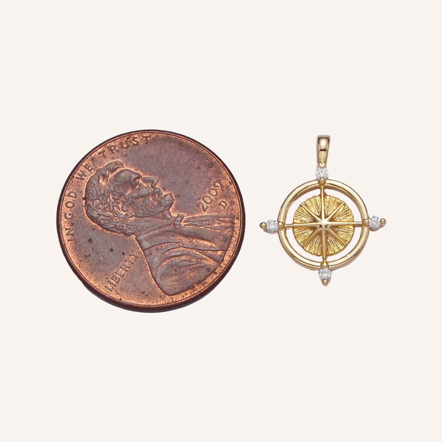 Compass Charm