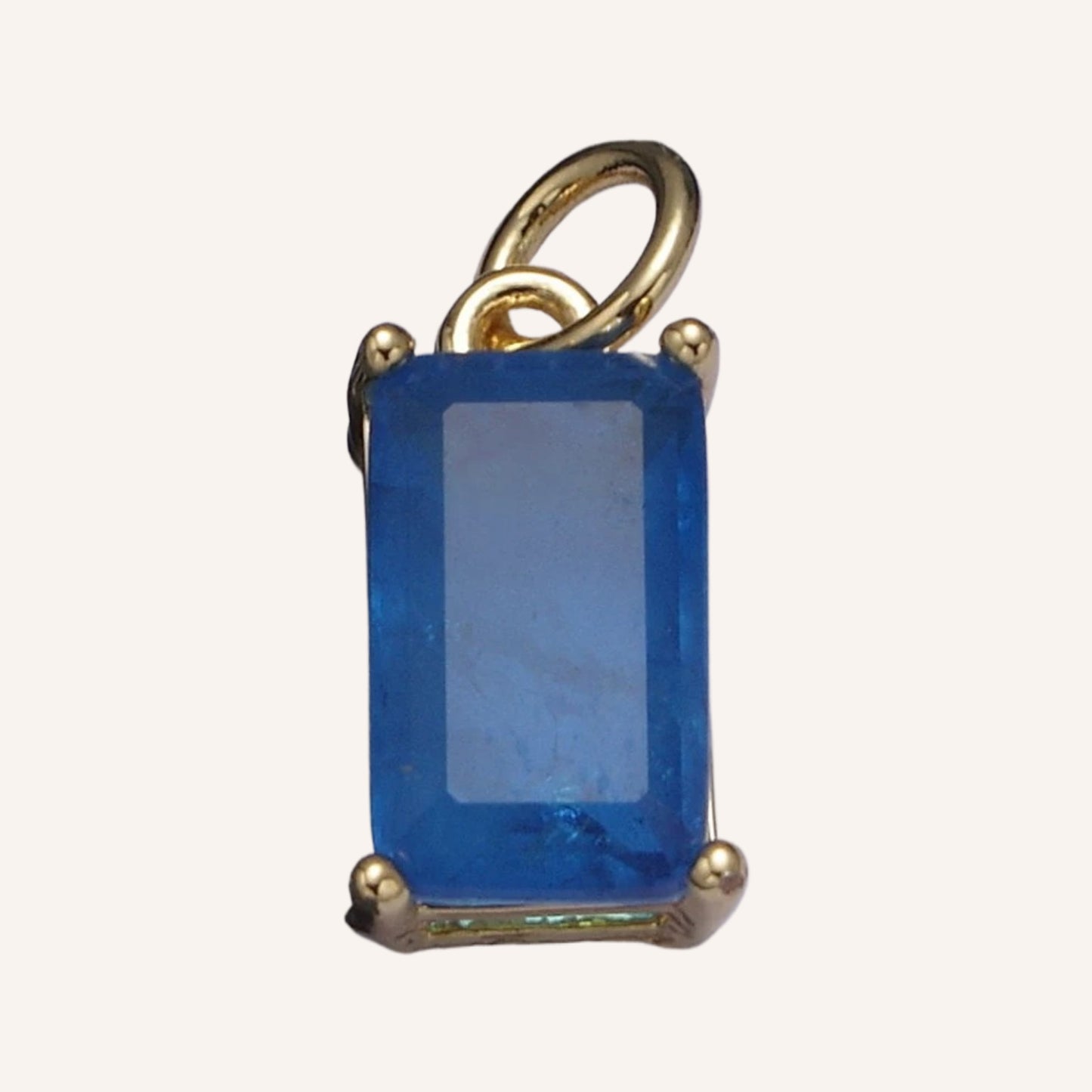Dainty Rectangle Birthstone