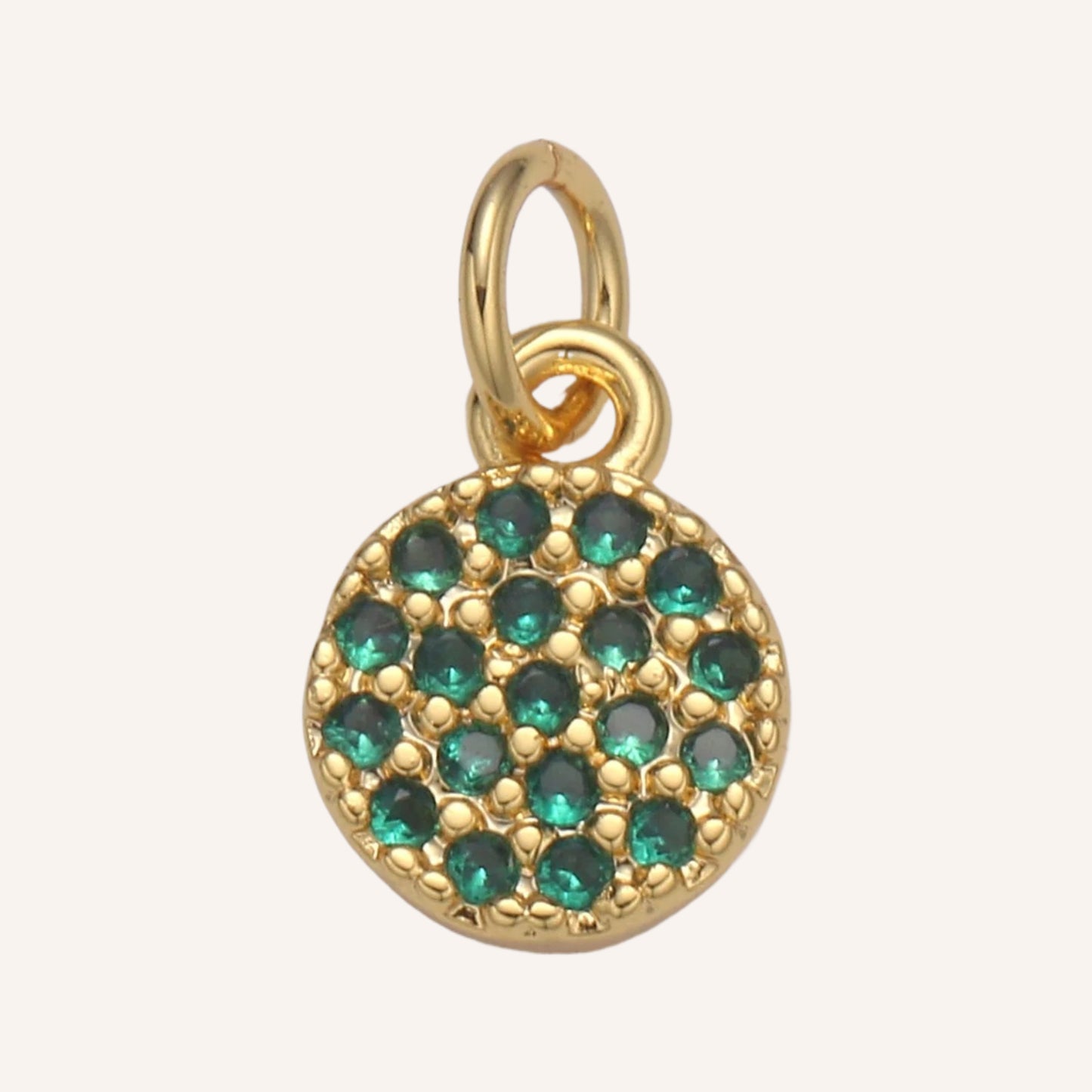 Dainty Round Green or Navy