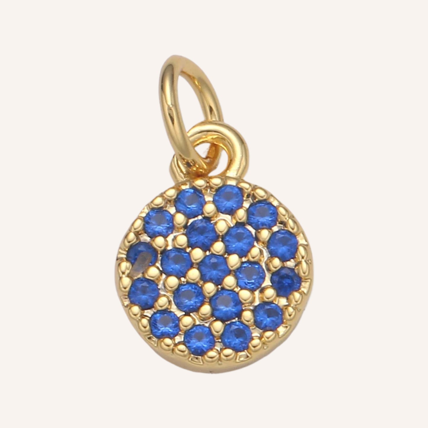 Dainty Round Green or Navy