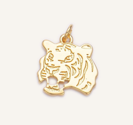 Gold Tiger Charm
