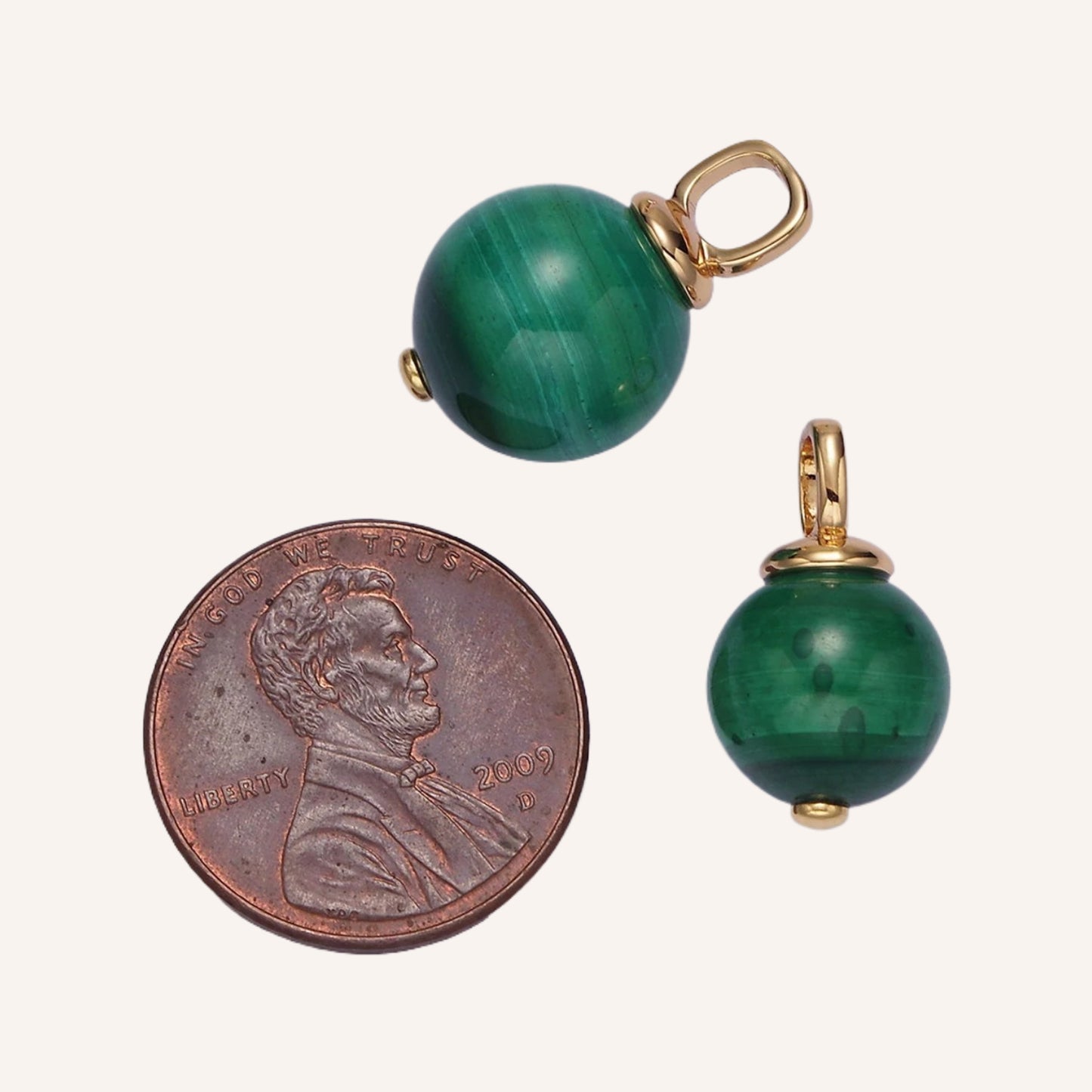 Green Gemstone 10mm