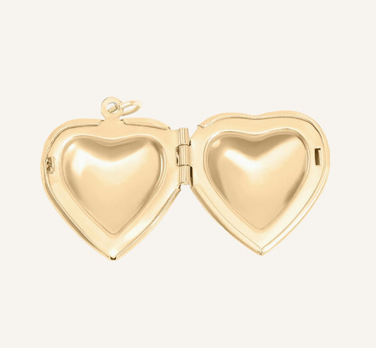 Gold Heart Locket