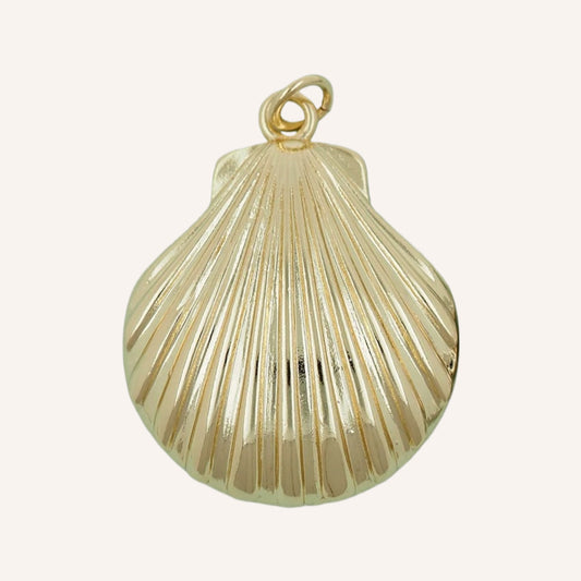 Large Gold Shell