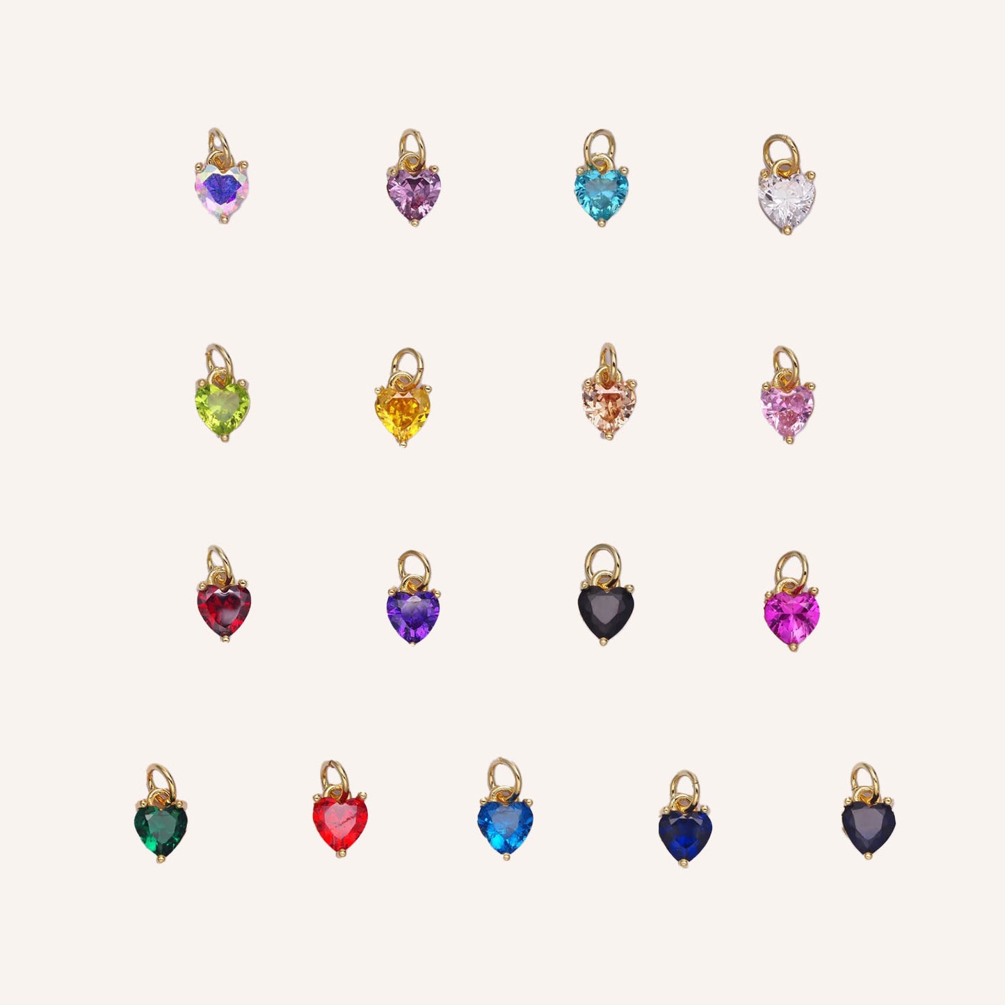 Mini Colored Heart