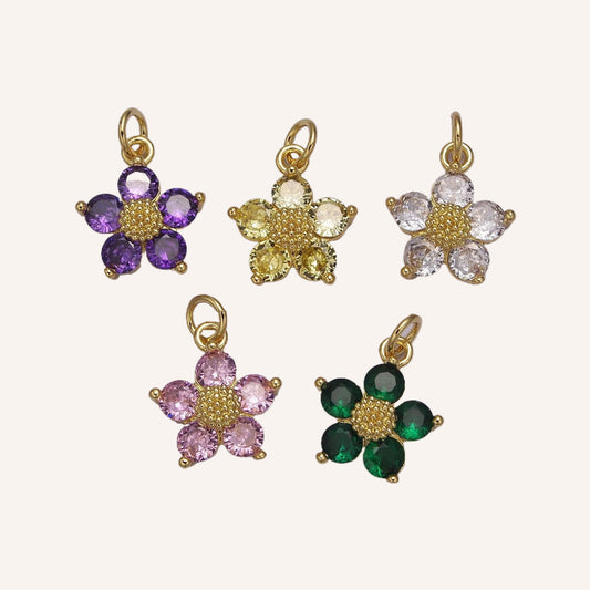 Mini Daisy Charms