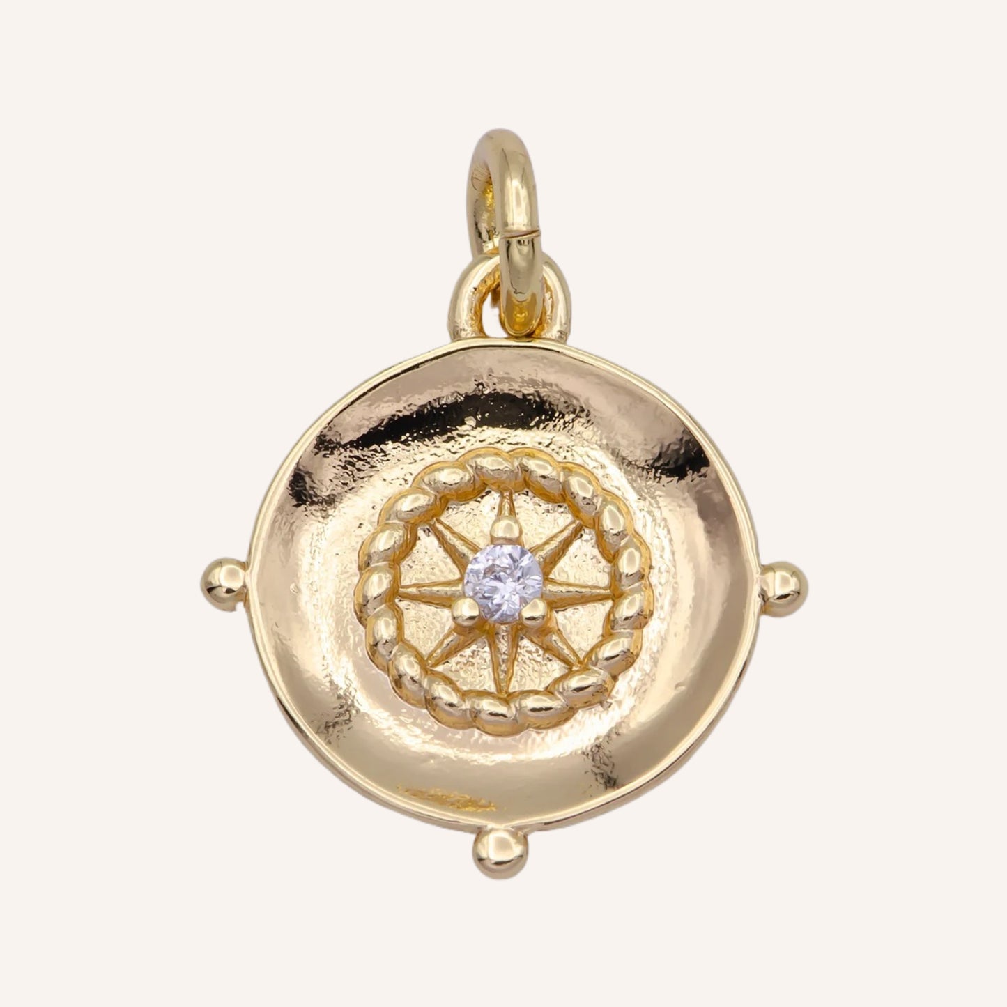 Mini Gold North Star Compass