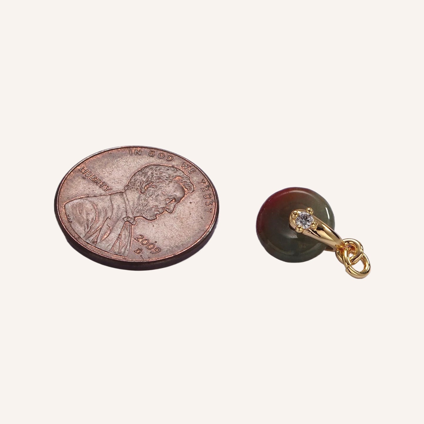 Mini Sunstone Charm