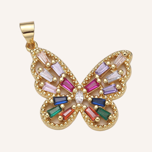 Large Multicolor Butterfly