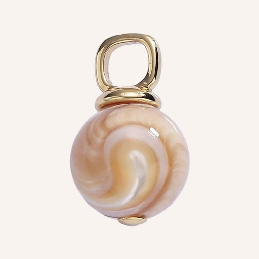 Golden Brown Pearl Bead