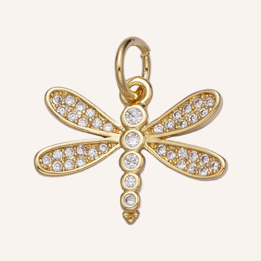 Mini Gold Dragonfly