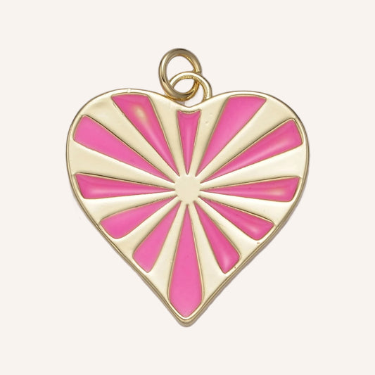 Pink Swirl Heart