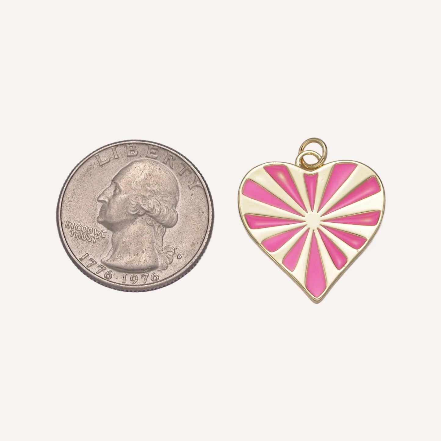 Pink Swirl Heart