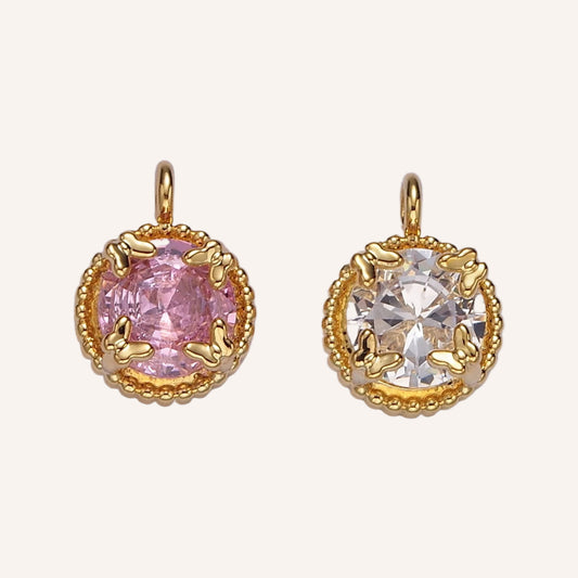 Round Bezel Charm