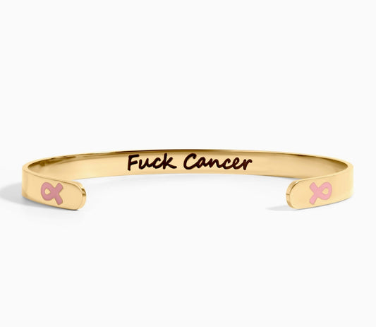 Breast Cancer Awareness Bangle