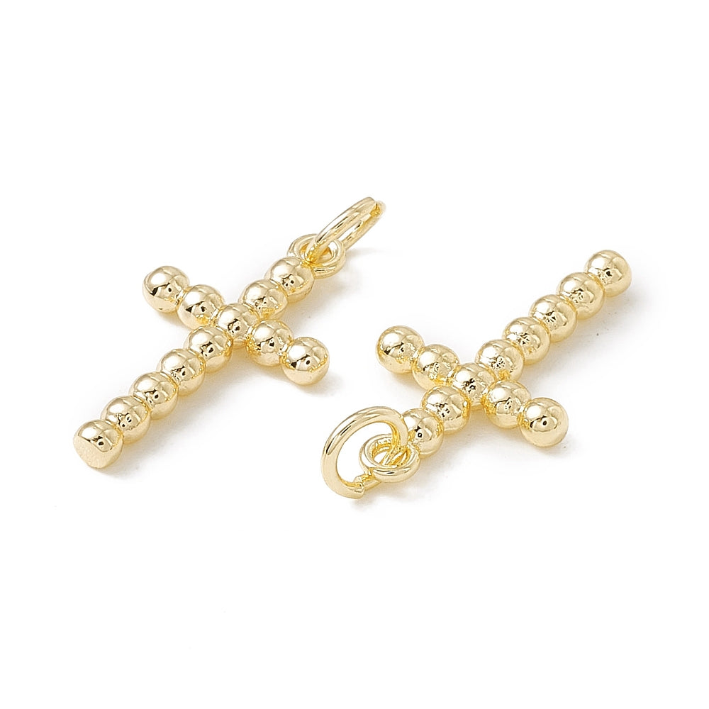 Gold Dot Cross